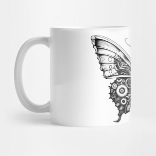 Biomechanical Butterfly Mug